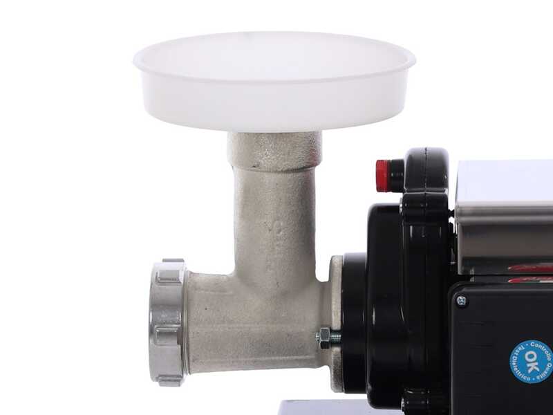 Reber 9502NSP INOX - N.5 - Hachoir &agrave; viande &eacute;lectrique - 400W