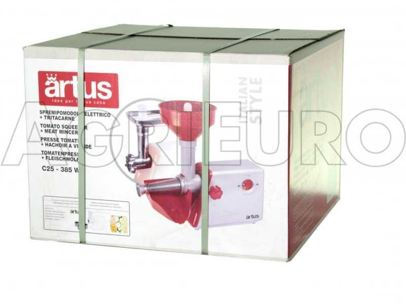 Artus C25 - Hachoir &agrave; viande - Presse-tomates - 385W