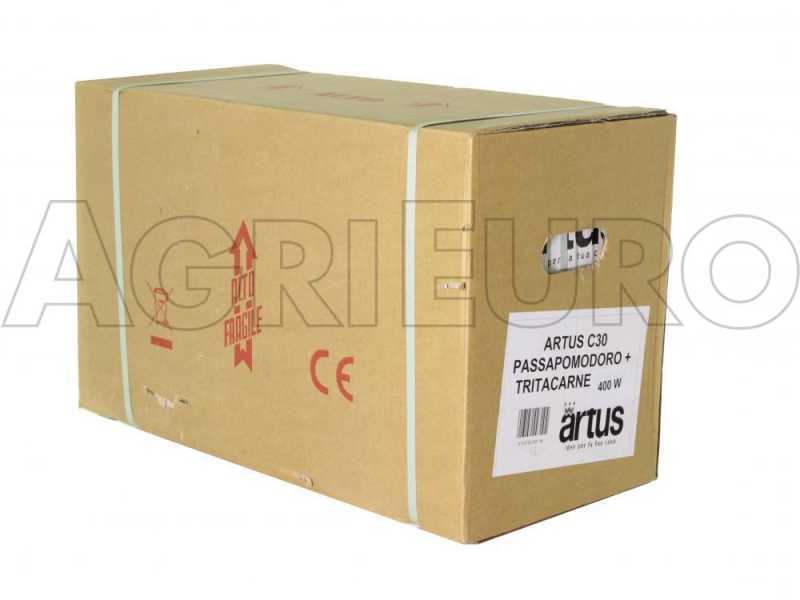 Artus T30 - Hachoir &agrave; viande &eacute;lectrique - Inverseur de marche - 400W