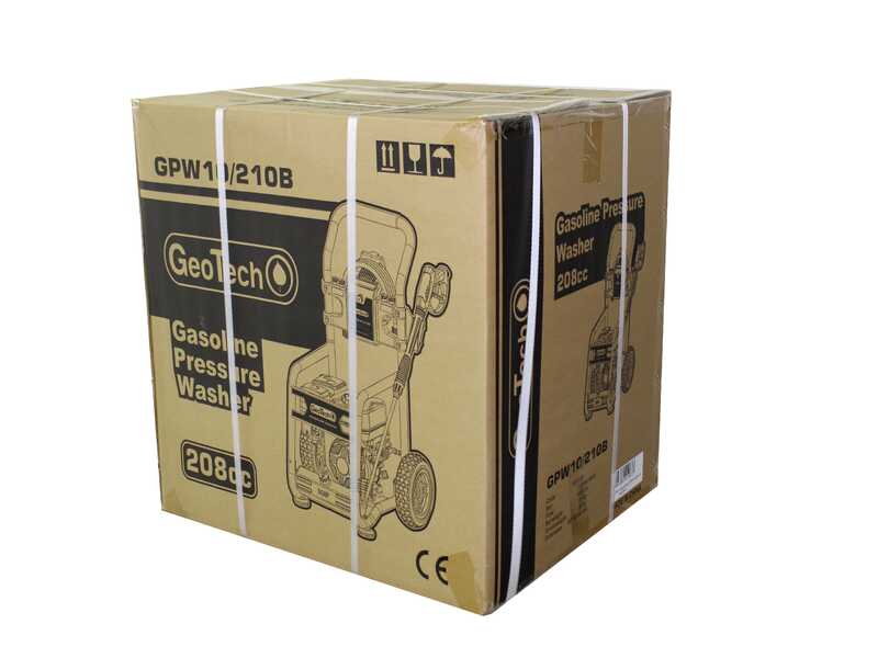 GeoTech GPW 10/210 B - Nettoyeur haute pression thermique - 233 bar - 568 L/h - Moteur Ducar DH208