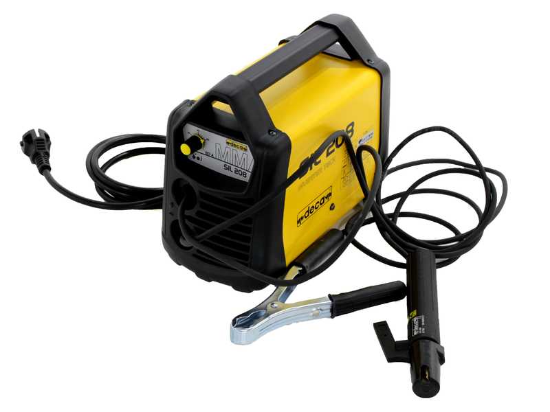 Poste &agrave; souder inverter Deca SIL 208 - 80 A max - alimentation 230 V - kit d'utilisation