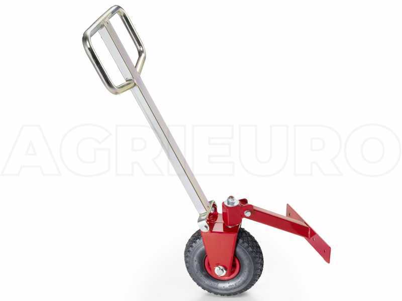 3&egrave;me roue d'attelage pour broyeur