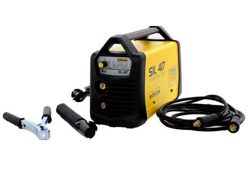 Poste &agrave; souder inverter Deca SIL 417 - 170 A max - alimentation 230 V - kit d'utilisation