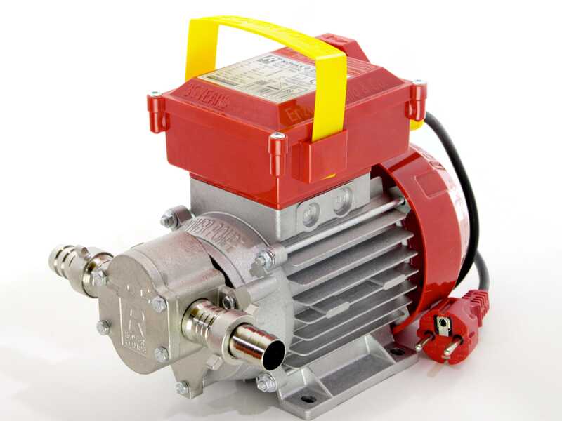 Rover Novax G 20 - Pompe &eacute;lectrique de transfert d&rsquo;huile &agrave; engrenages en alliage anticorrosion &ndash; 0,8 CV