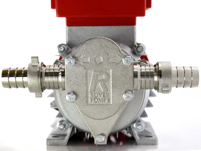 Rover Novax G 20 - Pompe &eacute;lectrique de transfert d&rsquo;huile &agrave; engrenages en alliage anticorrosion &ndash; 0,8 CV