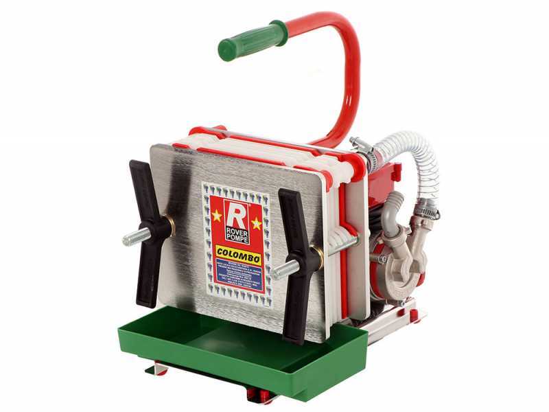 Rover Colombo INOX 6 - Filtre &agrave; plaques pour vin - Pompe &oelig;nologique NOVAX
