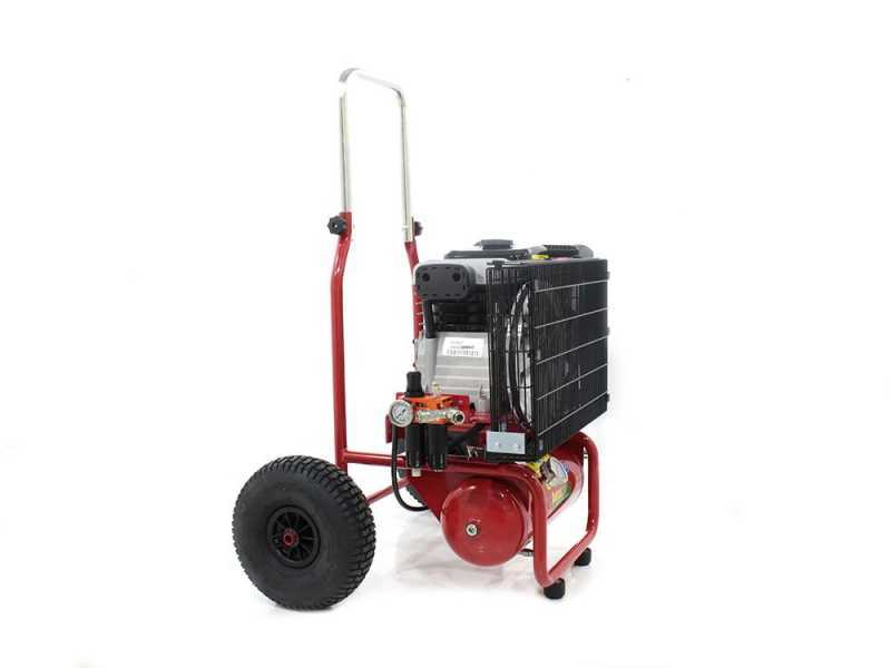 Motocompresseur avec moteur essence Agrieuro TB 10/270 compresseur thermique &agrave; essence
