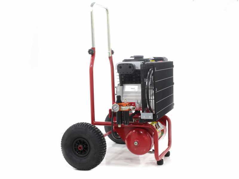 Motocompresseur avec moteur essence Agrieuro TB 10/270 compresseur thermique &agrave; essence