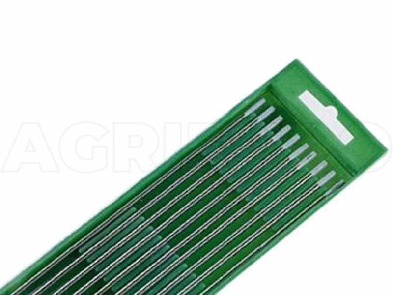 &Eacute;lectrode Tungst&egrave;ne Pure - diam&egrave;tre 2,4 mm - pour torche 140A, 180A, 320A - 10 pcs