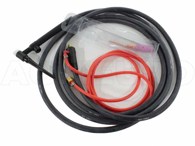 Torche TIG 140 A - avec valve gaz, 50 mmq
