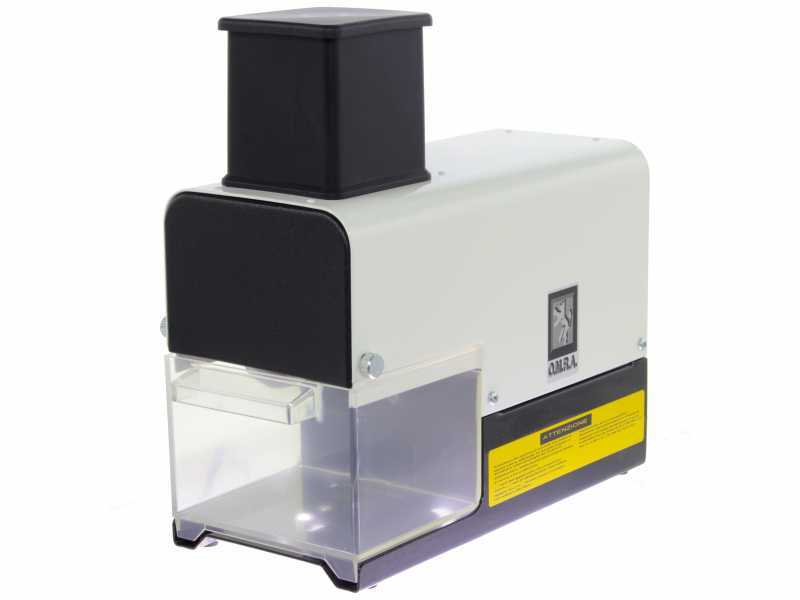 R&acirc;pe &eacute;lectrique New O.M.R.A. OM-2900-BI de table avec rouleau extractible - Blanche - 200W