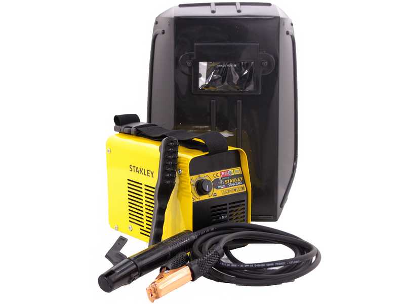 Poste &agrave; souder inverter MMA Stanley STAR 2500 - 80 A - 230V - cycle 45%@100A - kit complet