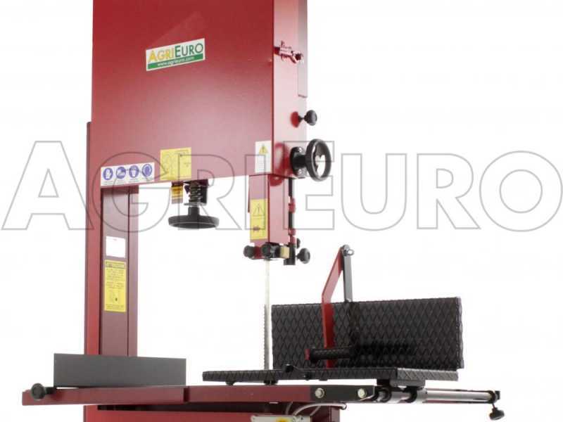 Scie &agrave; ruban &eacute;lectrique AgriEuro 600 RE, scie avec moteur &eacute;lectrique triphas&eacute; 3 Hp