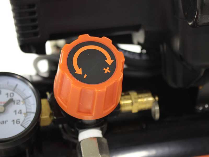Black &amp; Decker BD195 6 NK - Compresseur d'air &eacute;lectrique portatif monophas&eacute;, oil-less - Moteur 1.5 CV - 6 L