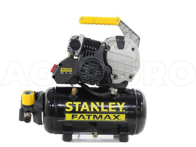 Stanley Fatmax HY 227/8/6E - Compresseur d'air &eacute;lectrique compact portatif - Moteur 2 CV - 6 L