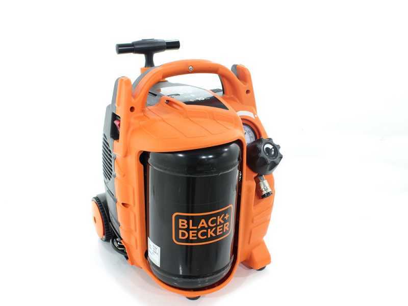 Black &amp; Decker BD 195/5 MY T - Compresseur d'air &eacute;lectrique portatif monophas&eacute;, oil-less - Moteur 1.5 CV - 5 L