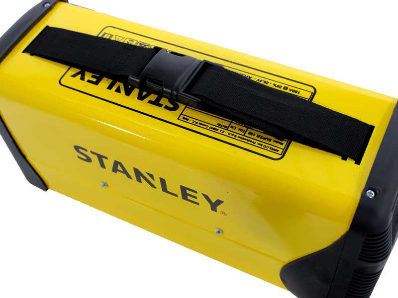 Poste &agrave; souder inverter MMA Stanley SUPER180 TIG LIFT - 160A - 230V - 30%@160A - valise, kit