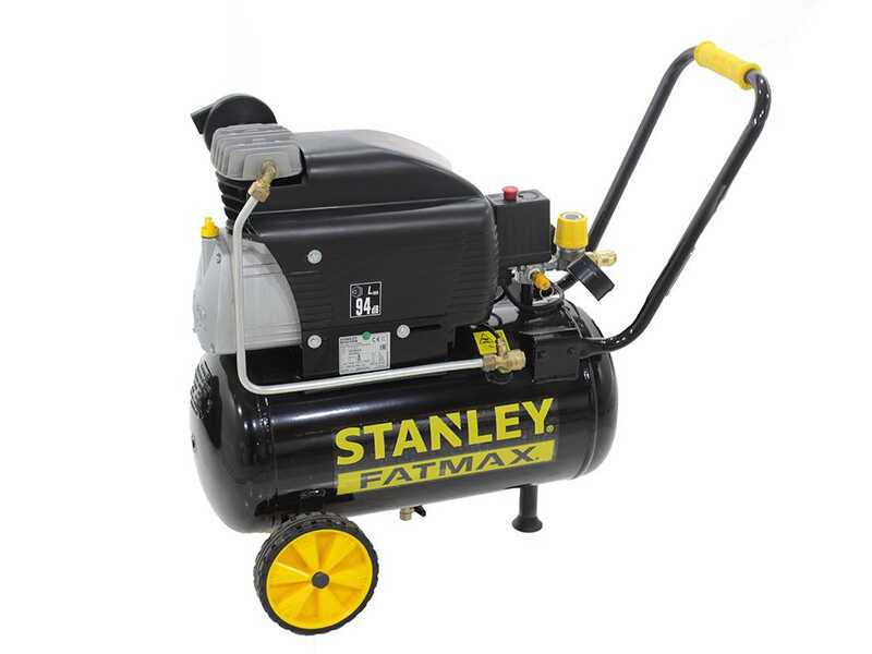 Stanley Fatmax D251/10/24s - Compresseur &eacute;lectrique sur chariot - Moteur 2.5 CV- 24 L air comprim&eacute;