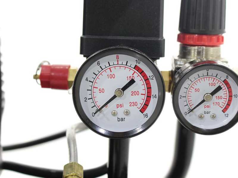 Black &amp; Decker BD 205 24 - Compresseur d'air &eacute;lectrique monophas&eacute; - Moteur 2 CV - 24 L