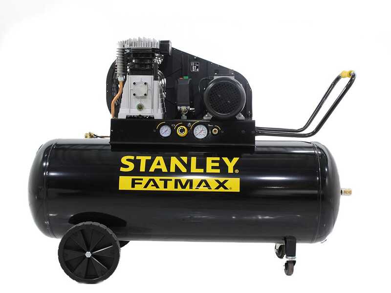 Stanley Fatmax B 480/10/200T - Compresseur d'air &eacute;lectrique triphas&eacute; &agrave; courroie - moteur 4 CV - 200 L