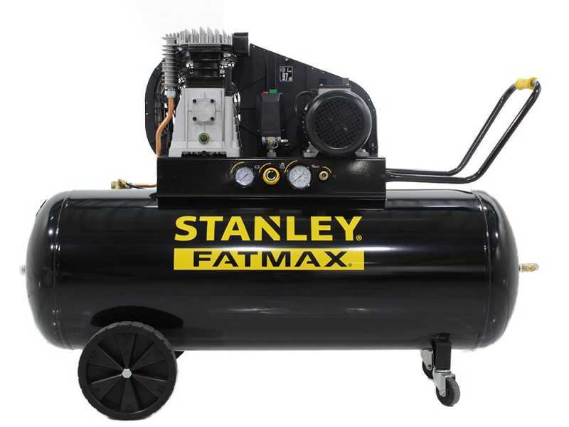 Stanley Fatmax B 480/10/200T - Compresseur d'air &eacute;lectrique triphas&eacute; &agrave; courroie - moteur 4 CV - 200 L