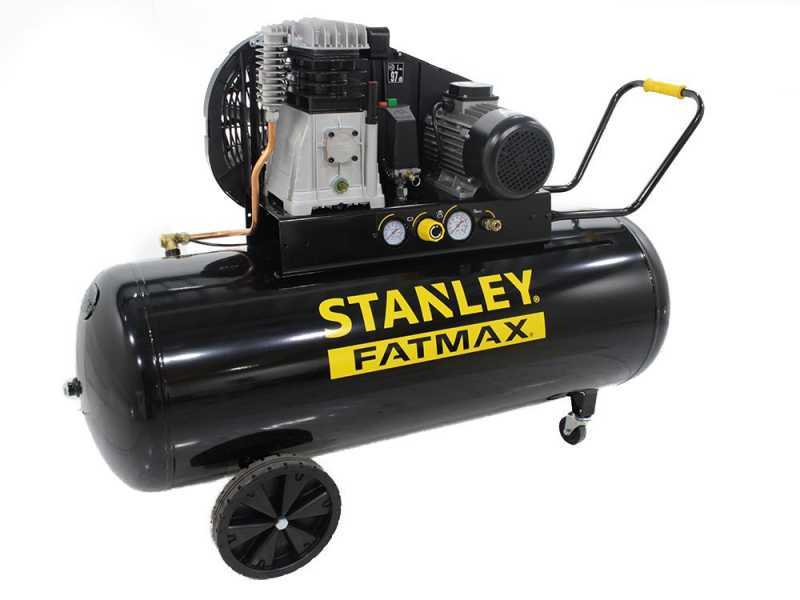 Stanley Fatmax-Compresseur électrique triphasé à courroie Stanley Fatmax BA  651/11/270 moteur 5.5 HP – 270 L-Neuf – Catena Bricolage
