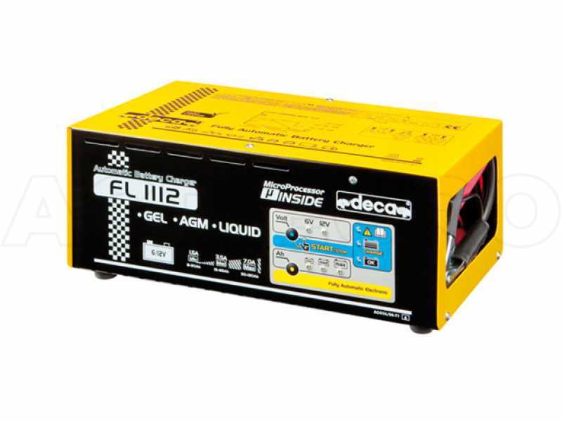 Deca FL 1112 - Chargeur de voiture et moto - &eacute;lectronique - monophas&eacute; - pour batteries 6-12V