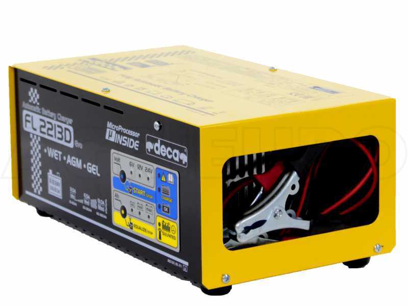 Deca FL 1112 - Chargeur de voiture et moto - &eacute;lectronique - monophas&eacute; - pour batteries 6-12V