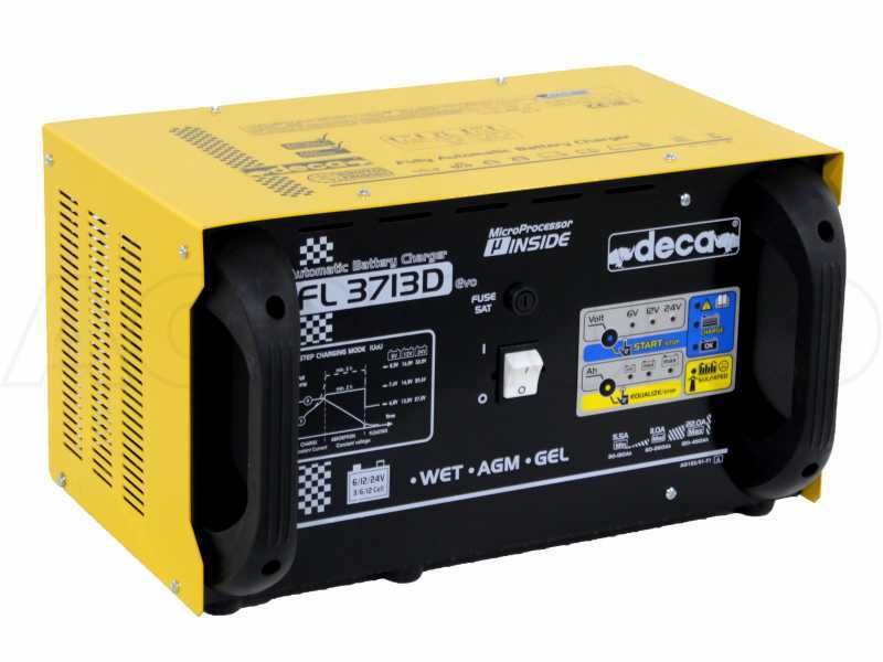 Chargeur de batterie Deca FL 3713D - conservation &eacute;lectronique  - monophas&eacute;e - batterie 6-12-24V
