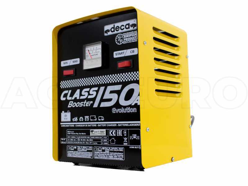 Deca CLASS BOOSTER 150A - Chargeur de batterie avec d&eacute;marreur - monophas&eacute; - batteries 12V
