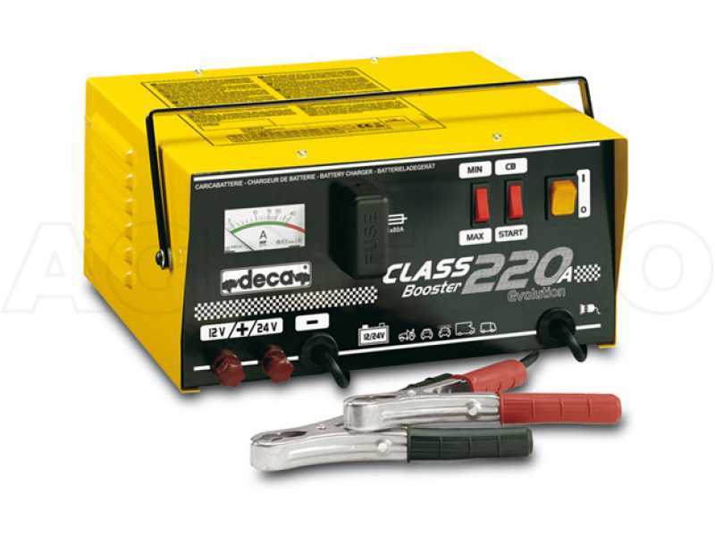 Deca CLASS BOOSTER 220A - Chargeur de batterie - d&eacute;marreur - monophas&eacute; - batteries 12-24V