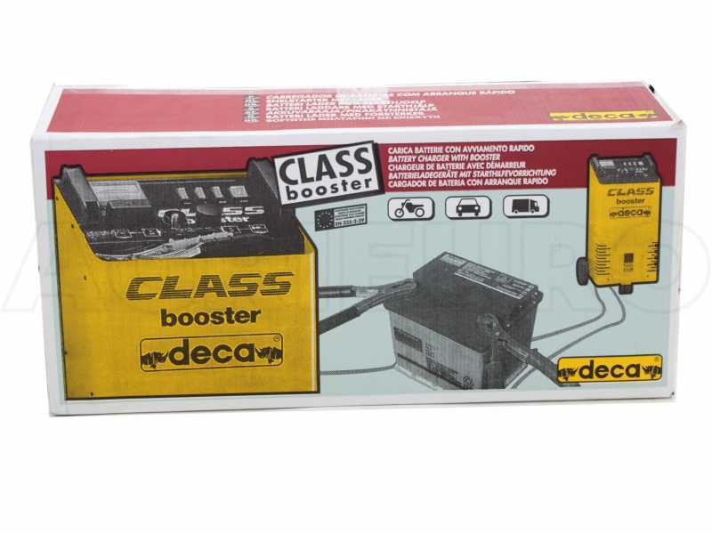 Deca CLASS BOOSTER 300E - Chargeur de batterie/d&eacute;marreur - sur chariot - monophas&eacute; - batteries 12-24V
