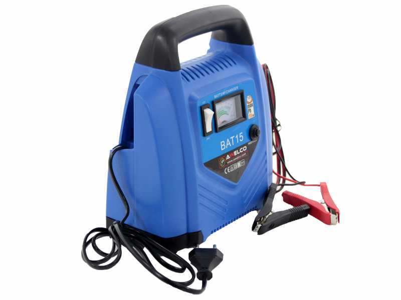 Awelco BAT 15 - Chargeur de voiture portable - alimentation monophas&eacute;e - batteries 12/24V