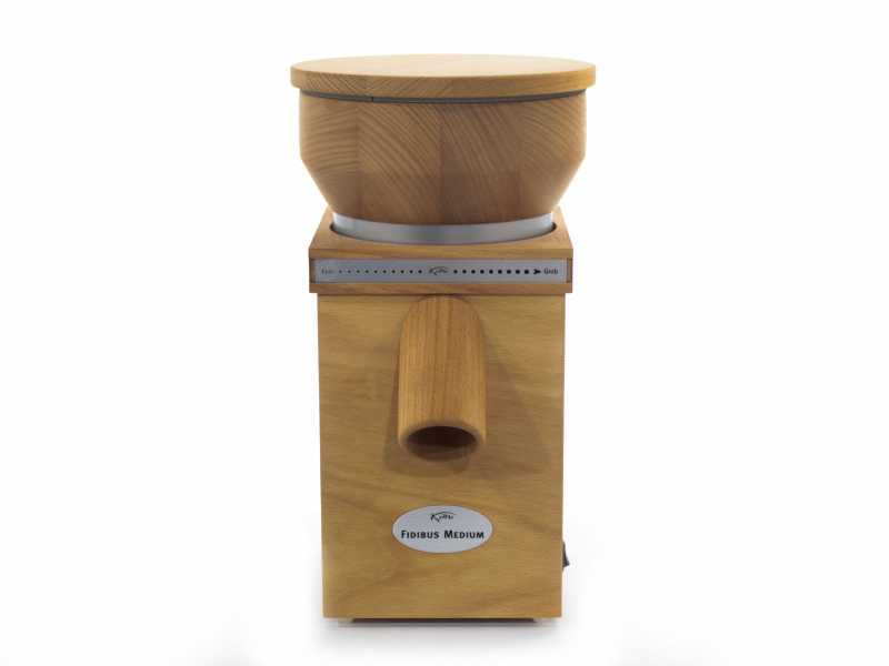 Komo Fidibus Medium - Moulin &agrave; farine en h&ecirc;tre massif - 360W