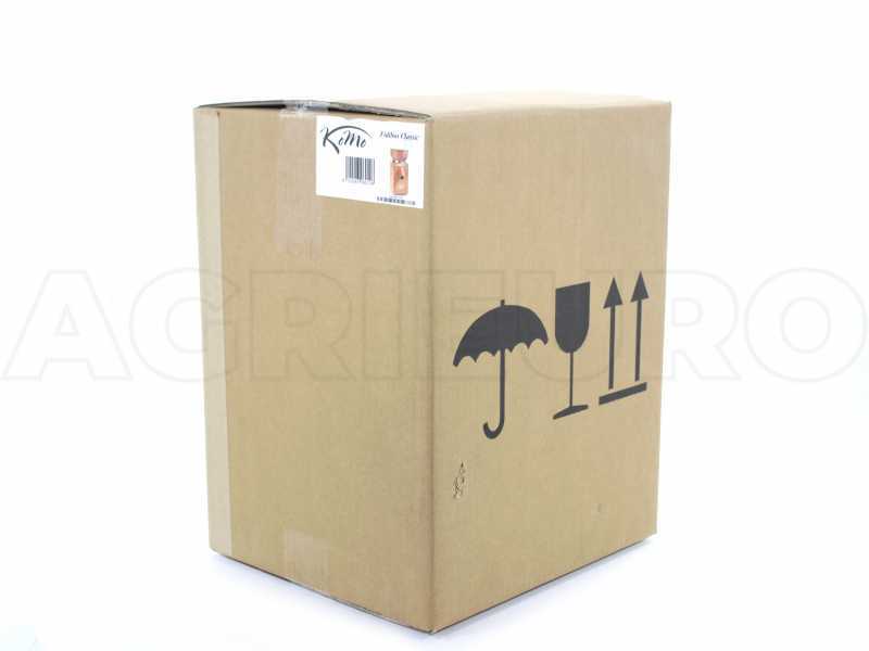 Komo Fidibus Classic - Moulin &agrave; farine en h&ecirc;tre massif - 360W