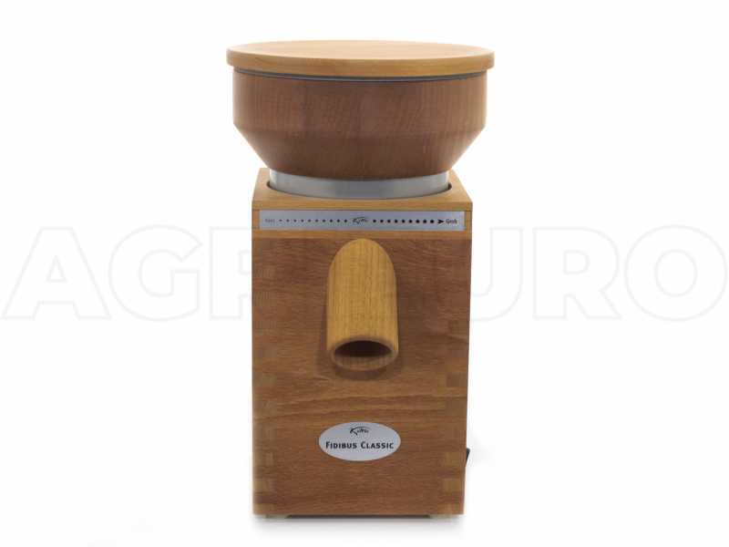 Komo Fidibus Classic - Moulin &agrave; farine en h&ecirc;tre massif - 360W