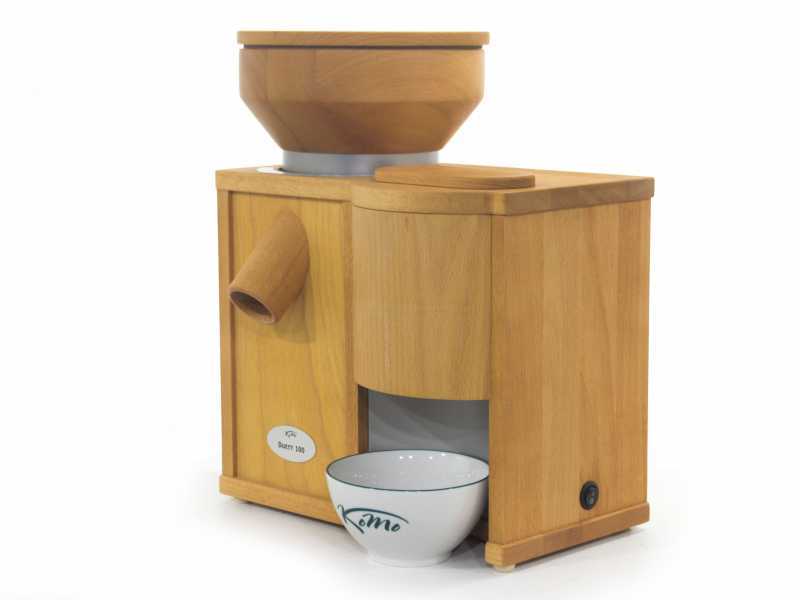 Komo Duett 100 1200g - Moulin &agrave; farine et floconneuse - Moteur de 360W