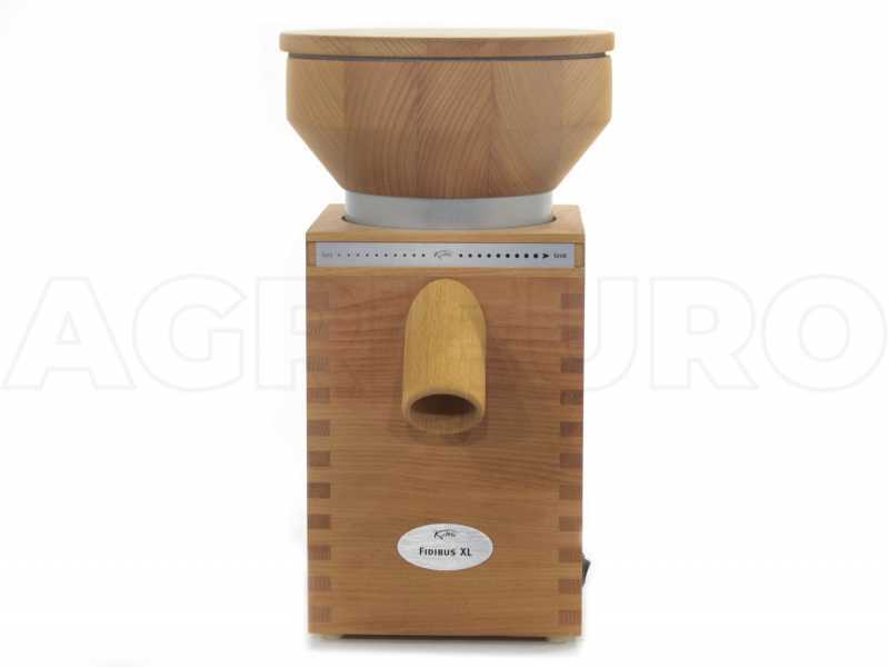 Komo Fidibus XL - Moulin &agrave; farine en h&ecirc;tre massif - 600W