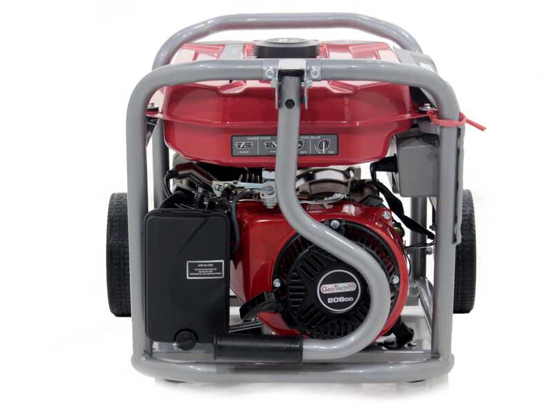 GeoTech-Pro GGP 2500 - Groupe &eacute;lectrog&egrave;ne sur chariot avec AVR 2.2 kW - Continue 2 kw Monophas&eacute;