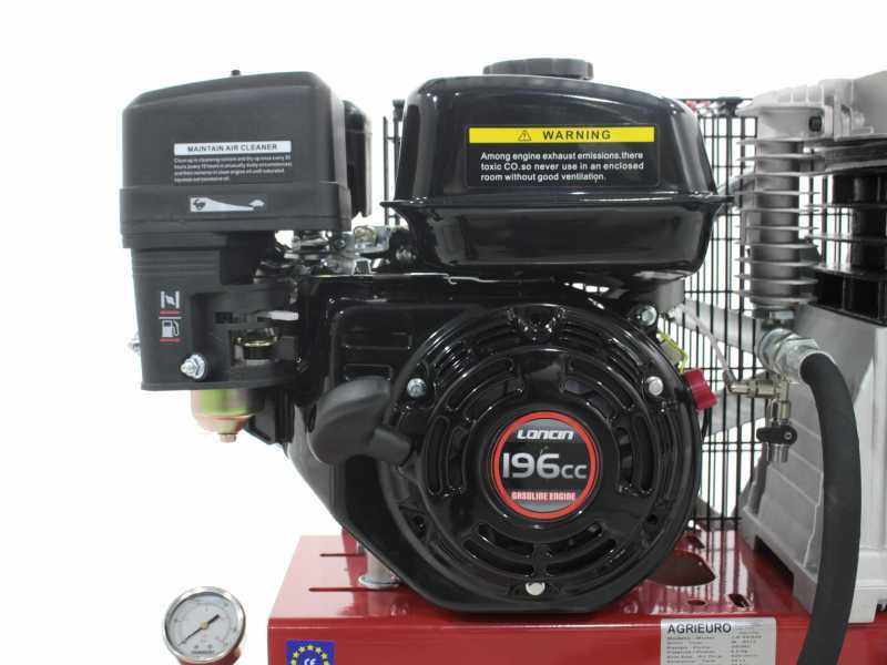 Motocompresseur avec moteur Loncin AgriEuro CB 25/520 LO compresseur thermique &agrave; essence