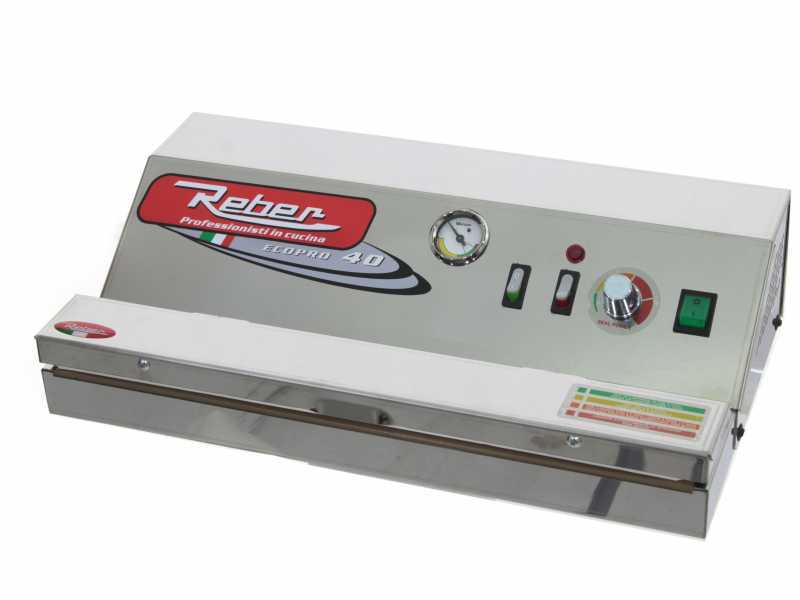 Reber EcoPro 40 - 9716 N - Machine sous vide professionnel  - Barre de soudure 43 cm