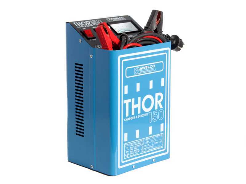 Awelco THOR 150 Booster - Chargeur de batterie - avec d&eacute;marreur - monophas&eacute; - batteries 12V