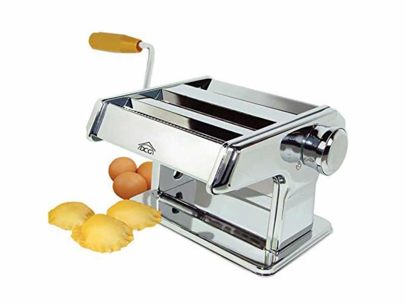 DCG Eltronic PM1500 - Laminoir - Machine &agrave; p&acirc;tes manuelle en INOX