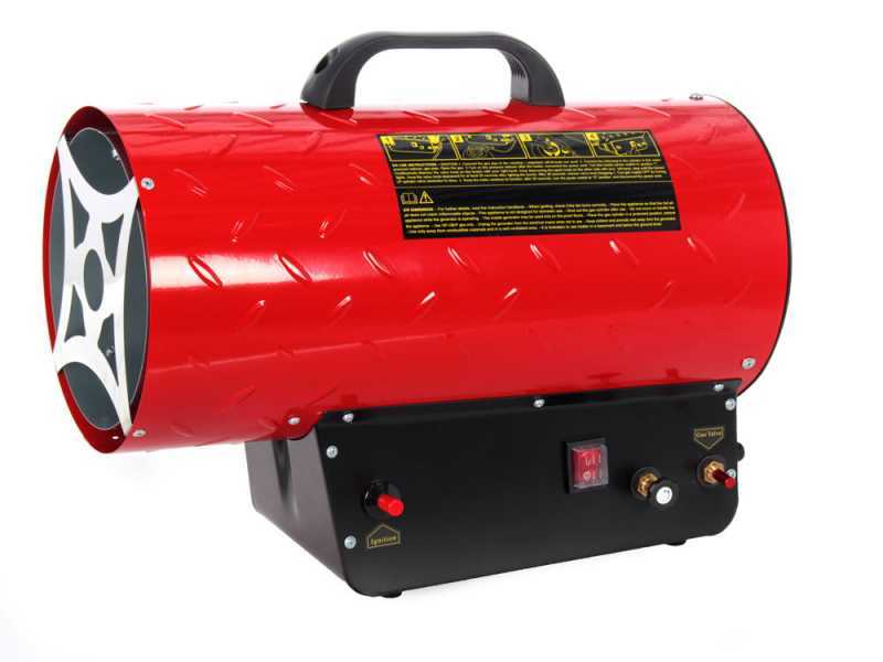 G&eacute;n&eacute;rateur d'air chaud &agrave; gaz GeoTech GH 3300 F - d&eacute;marrage pi&eacute;zo&eacute;lectrique manuel