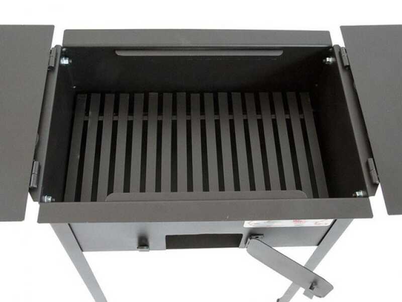 Cruccolini ELBA - Barbecue &agrave; bois et charbon en fer artisanal