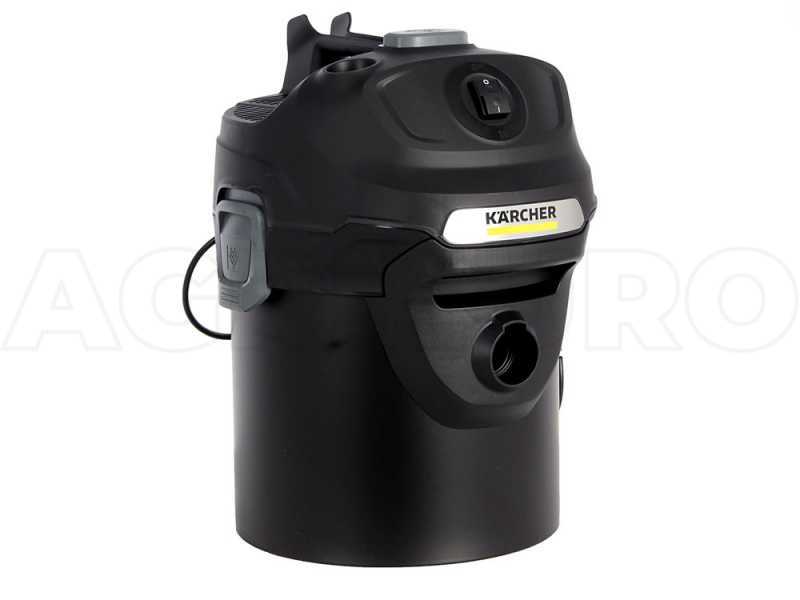 Aspirateur de cendres Karcher AD 2, cuve de ramassage en m&eacute;tal de 14L - moteur 600W