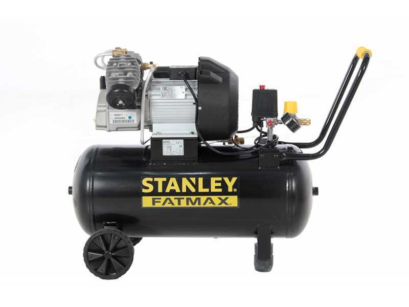 Compresseur &eacute;lectrique sur chariot Stanley Fatmax DV2 400/10/50 moteur 3 HP - 50 L