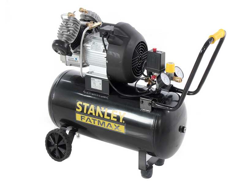 Stanley Fatmax DV2 400/10/50 - Compresseur d'air &eacute;lectrique monophas&eacute; - Moteur 3 CV - 50 L