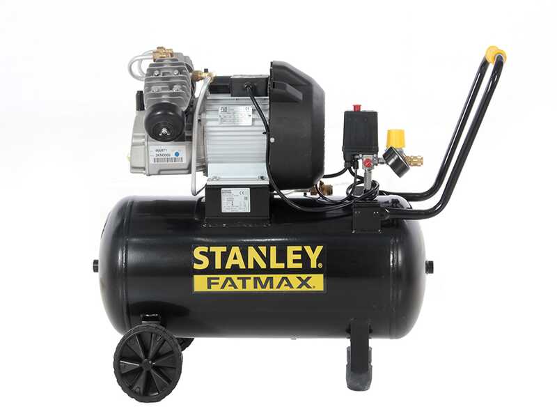 Stanley Fatmax DV2 400/10/50 - Compresseur d'air &eacute;lectrique monophas&eacute; - Moteur 3 CV - 50 L
