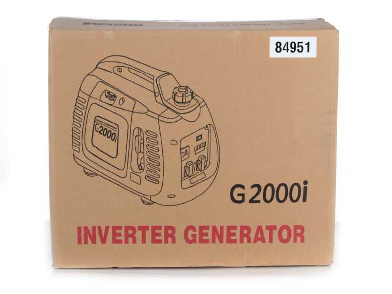 AMA G2000i - Groupe &eacute;lectrog&egrave;ne inverter 1.9 KW monophas&eacute; silencieux - moteur essence